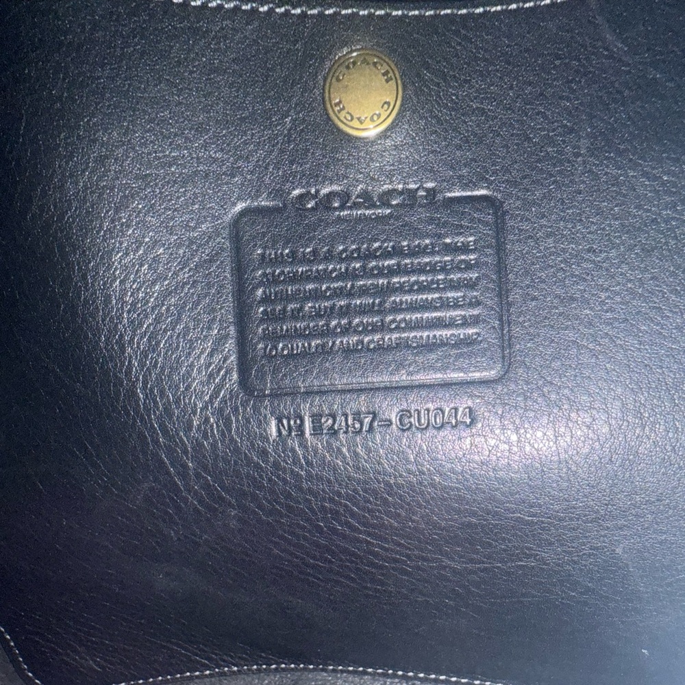 Coach Black Brooklyn 39 Shoulder Bag - Picture 3 of 8